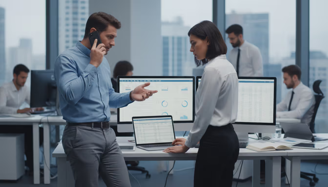 Finance team performing out-of-band payment verification